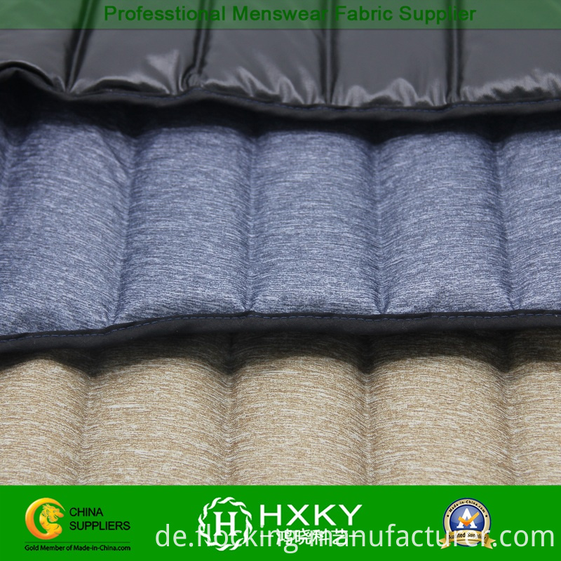 Polyester Two Layer Seamless Down Jackets Fabric